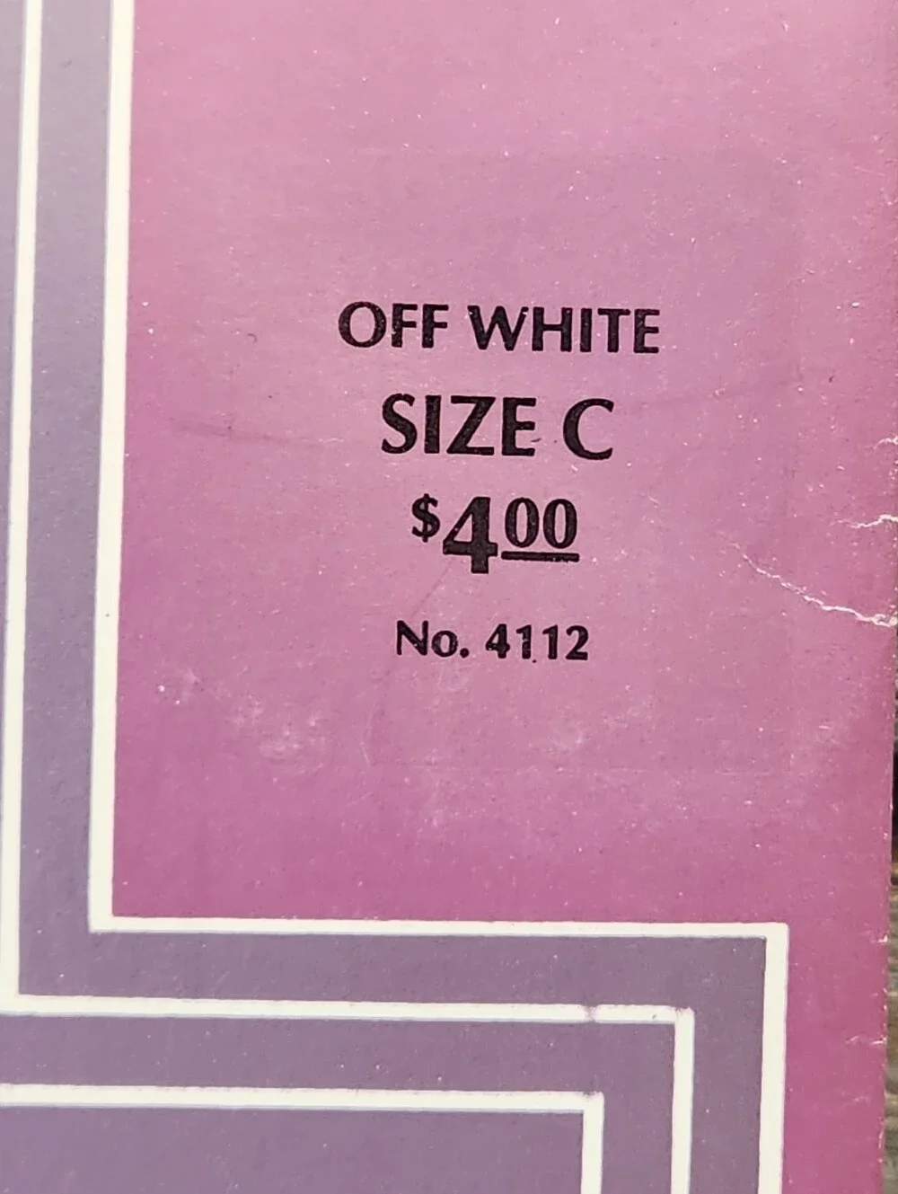 Pantyhose Gloria Vanderbilt 3 Pairs New Size C 2 Black 1 Off White